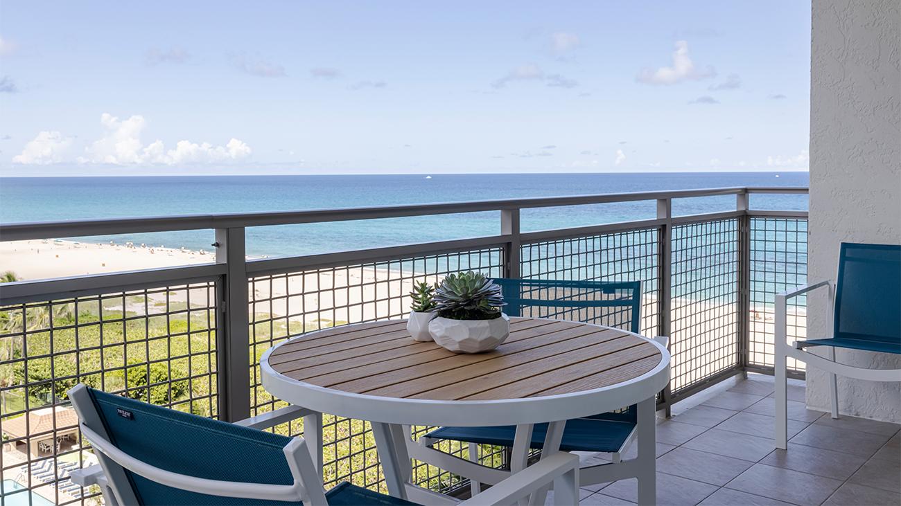 Ocean View Balcony